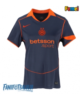 Inter Milan Tricou Fotbal Replică 2025-26 Femei Treilea
